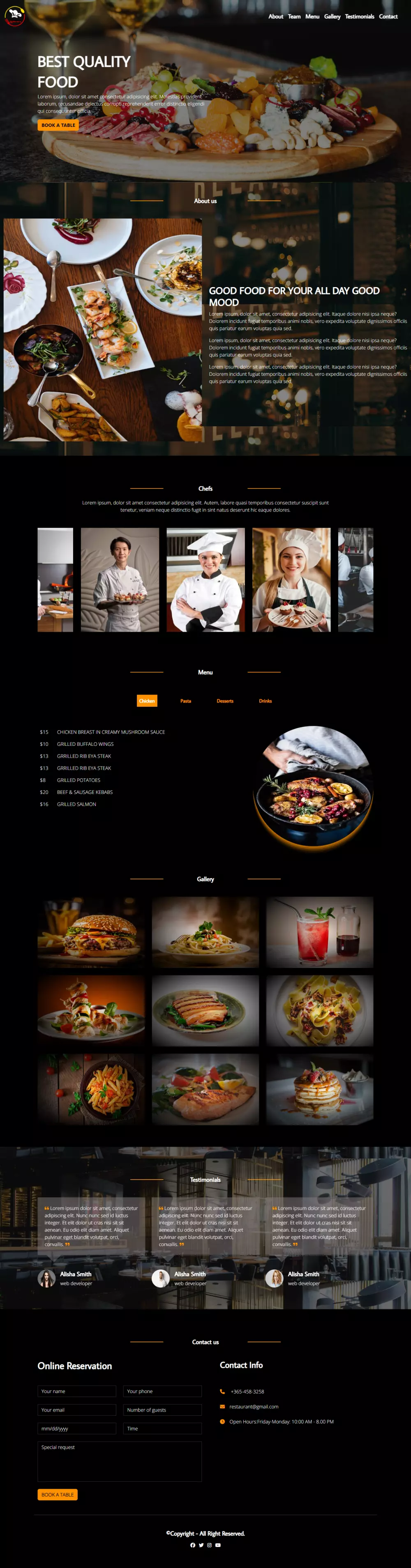 انشاء صفحة هبوط احترافية Landing Page