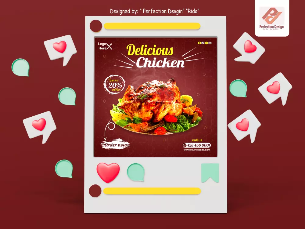 تصميم سوشيال ميديا احترافي