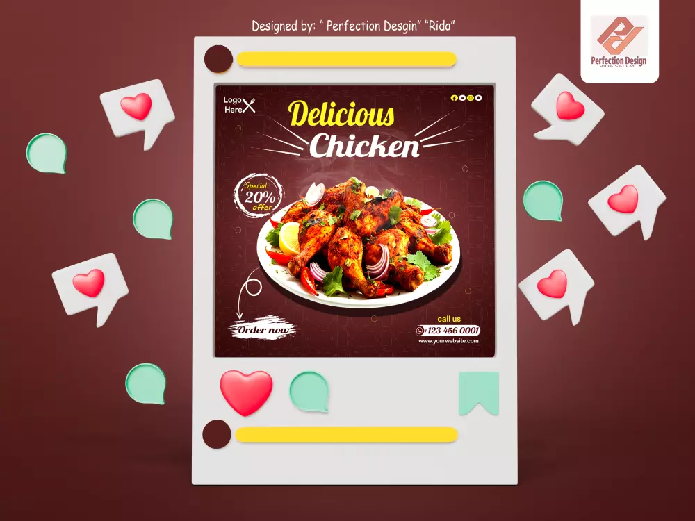 تصميم سوشيال ميديا احترافي