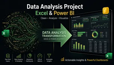 تصميم Dashboard احترافي باستخدام Power BI وExcel