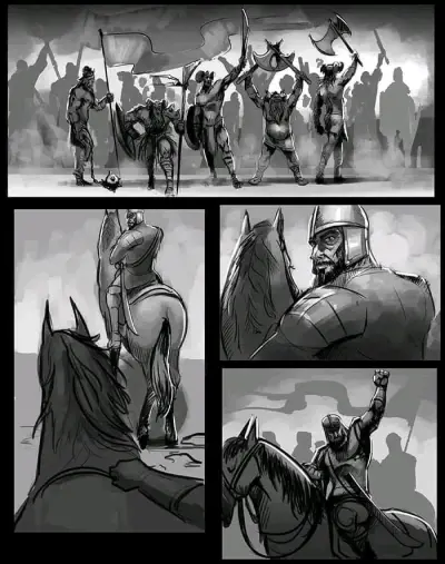 تصميم ورسم Storyboard احترافي لفيلم أو إعلان