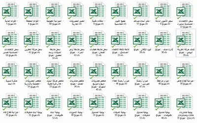 تصميم ملفات محاسبية باستخدام Excel لإدارة الإيرادات والمصروف