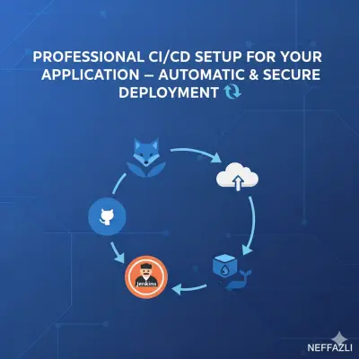 🚀 إعداد خطوط CI/CD احترافية لتطبيقك — نشر تلقائي وآمن بضغطة زر في 48 ساعة