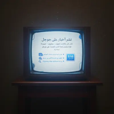 نشر أخبار علي جوجل 🌐