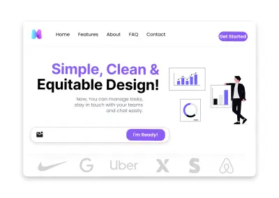 أصمم واجهات UI احترافية وعصرية لتطبيقات الجوال والمواقع باستخدام Figma