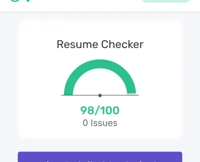 نتائج حقيقية في تحسين ATS إعادة صياغة احترافية للـ CV تصميم متوافق مع أنظمة ATS دعم وتعديلات بعد التسليم