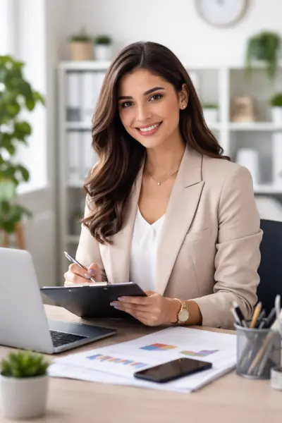 مساعدة شخصية وإدارية لتنظيم أعمالك ومتابعة مهامك اليومية باحترافية