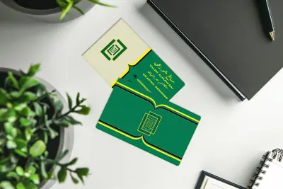 تصميم كرت شخصي احترافي جاهز للطباعة بجودة عالية