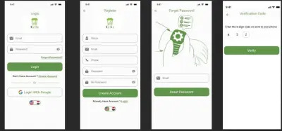 تصميم وبرمجة شاشات تسجيل الدخول (Auth) لتطبيقات Flutter وربطها بـ Firebase