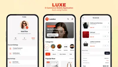 صورة العمل تصميم وتطوير تطبيقات الموبايل Android - IOS باستخدام Flutter
