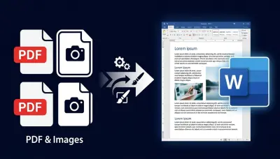 تفريغ وتنسيق احترافي لملفات PDF والصور وتحويلها إلى Word