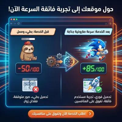 تحسين سرعة وأداء موقعك WordPress أو PHP (تحميل سريع 1–3 ثواني)