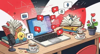 كتابة محتوى إبداعي لقناة يوتيوب