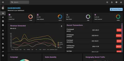 تطوير Admin Dashboard احترافية باستخدام React.js