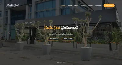 تطوير Restaurant App لطلب الطعام