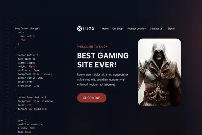 تصميم موقع صفحة واحدة احترافي متجاوب مع جميع الأجهزة