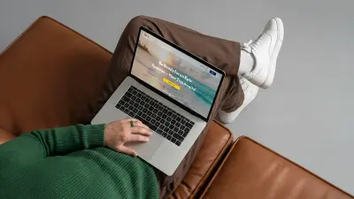 تصميم واجهة صفحة هبوط احترافية Landing Page باستخدام Figma