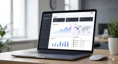 إنشاء لوحة تحكم (Dashboard) احترافية باستخدام Next.js