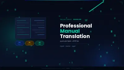 ترجمة احترافية ويدوية بين اللغات العربية، الإنجليزية، والألمانية
