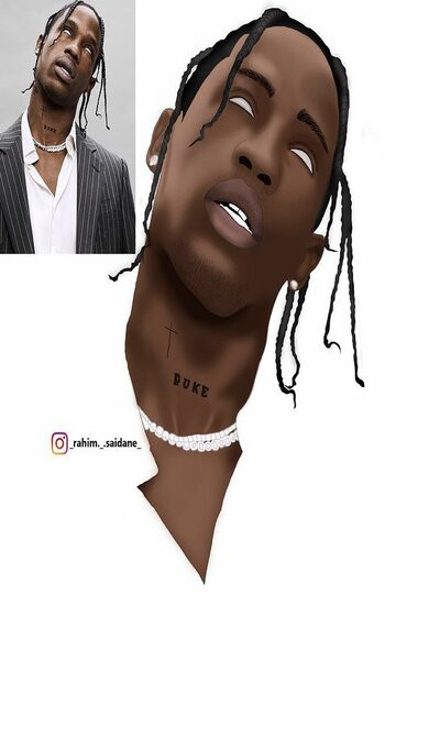 رسم صورتك على شكل كرتون victor art