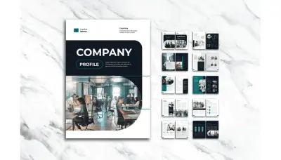 صورة العمل تصميم بروفايل شركة احترافي يعكس هوية علامتك التجارية