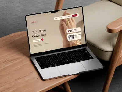 تصميم واجهة ويب أو صفحة هبوط باستخدام figma