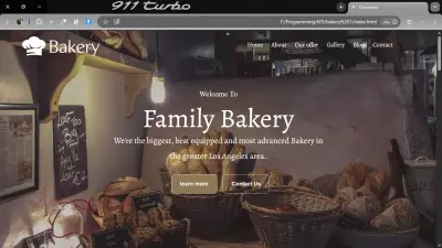 تحويل التصميم إلى كود (HTML + CSS)