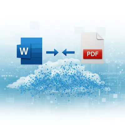 تحويل للملفات من صيغة word الى PDF او العكس