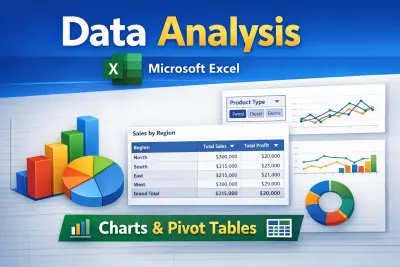 تحليل البيانات باستخدام Microsoft Excel