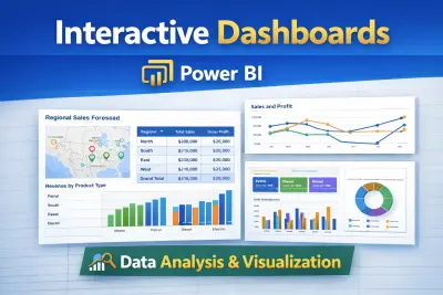 تصميم Dashboard تفاعلية لتحليل البيانات باستخدام Power BI