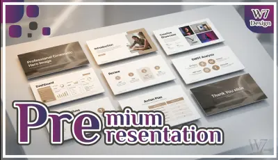 تصميم عرض تقديمي فريد و سلس - Premium Presentation