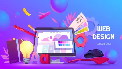 تصميم صفحه هبوط Landing Page بتصميمات عصريه Responsive