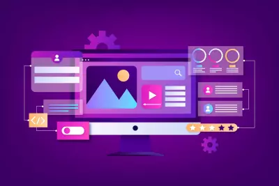 صفحة هبوط landing Page Using Html CSS Bootstrap JS