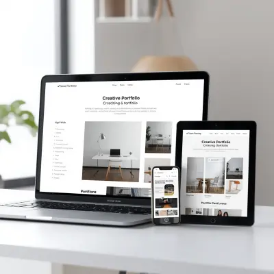 تصميم موقع Portfolio احترافي (3 صفحات: الرئيسية، من نحن، الأعمال) بتصميم متجاوب لجميع الأجهزة، واجهة جذابة وسريعة، كود نظيف، نموذج تواصل، ربط سوشيال ميديا، وتسليم الموقع جاهز للاستخدام.