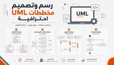 رسم وتصميم مخططات UML وتحليل الأنظمة البرمجية
