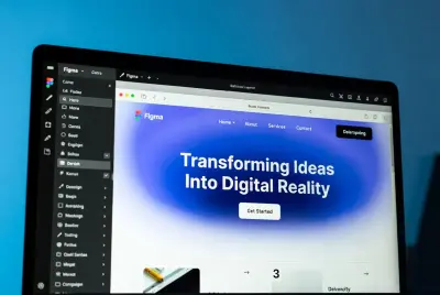 سوف أقوم بتحويل تصميم Figma إلى موقع متجاوب يحتوي على 4 سكشن