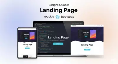 تصميم وتكويد صفحة هبوط (Landing Page)