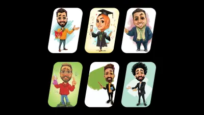 رسم الصور بشكل كرتوني كاريكاتيري