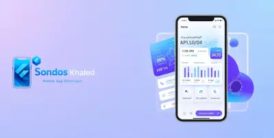 تنفيذ UI تطبيق Flutter احترافي بدون Backend من تصميم جاهز