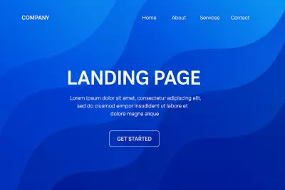 تصميم صفحة هبوط (Landing Page) واحدة متجاوبة مع جميع الأجهزة لمنتج أو خدمة