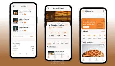 تصميم واجهة وتجربة مستخدم احترافية وجذابة UI/UX