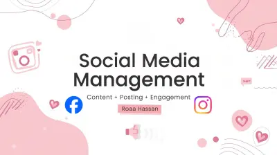 إدارة صفحات إنستجرام وفيسبوك بالكامل – محتوى، نشر، ومتابعة تفاعل احترافية