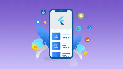 تطوير تطبيق موبايل احترافي باستخدام Flutter (أندرويد + iOS)