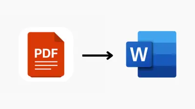 تحويل ملفات PDF إلى Word