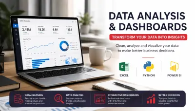 تنظيف وتحليل البيانات وإنشاء Dashboard احترافية ب power BI