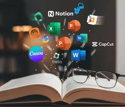 أدوات الإنتاجية والعروض: Excel, Sheets, Power point,canva