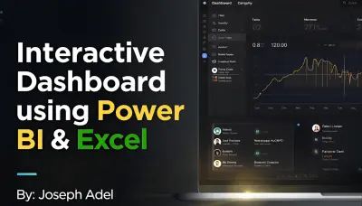 عمل داشبورد تفاعلى Interactive Dashboard بإستخدام Power BI و Excel