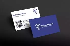تصميم كروت شخصيه بطريقه احترافيه