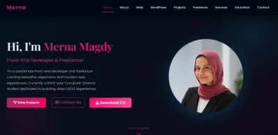 تصميم بورتفوليو احترافي يعرض أعمالك بشكل مميز وجذاب