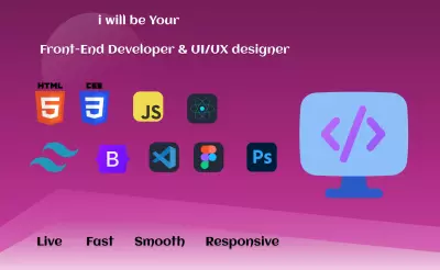 تطوير واجهات متجاوبة باستخدام HTML, CSS, JavaScript, React.  كود نظيف ومنظم يسهل التعديل عليه.  تحسين الأداء وسرعة تحميل الصفحات.  إضافة أنيميشن وتفاعلات حديثة لواجهة عصرية.